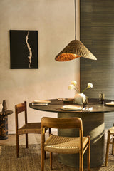 Sea Grass Giant Hat Pendant Light - Natural