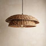 Sea Grass Layered Giant Pendant Light - Natural