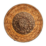 Sea Grass Round Diffuser Wall Light - Natural