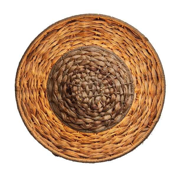Sea Grass Round Diffuser Wall Light - Natural
