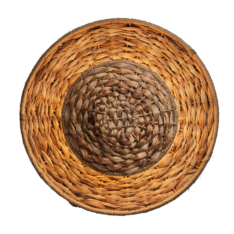 Sea Grass Round Diffuser Wall Light - Natural