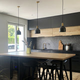 Sleek Cone Pendant - 7 Inch