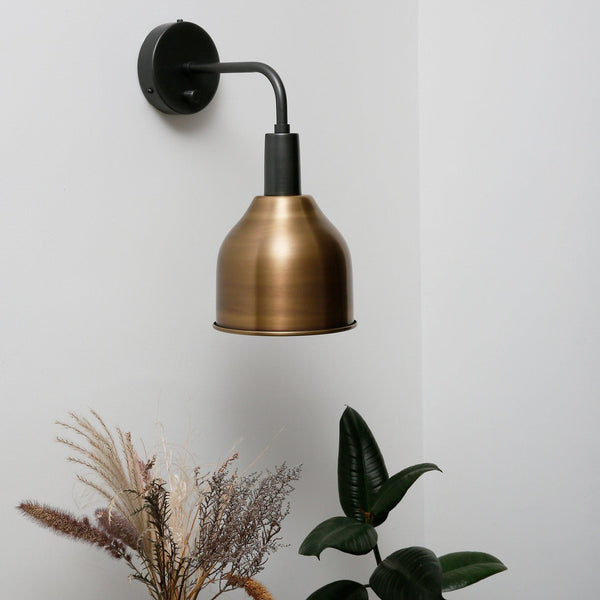Sleek Cone Wall Light - 7 Inch