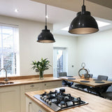 Sleek Dome Pendant - 13 Inch