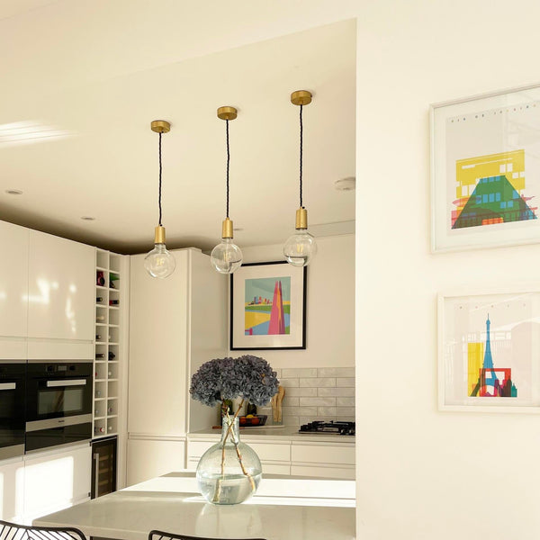 Sleek Edison Pendant - 1 Wire