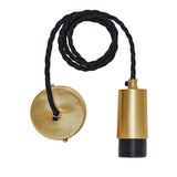 Sleek Cone Pendant - 7 Inch