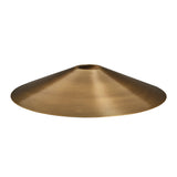 Knurled Slope Pendant Light  - Brass