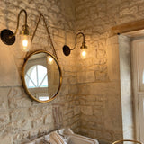 Swan Neck Outdoor & Bathroom Wall Light