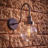 Swan Neck Outdoor & Bathroom Wall Light