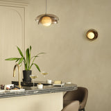 Dulwich Layered Glass Wall Light  - Mocha