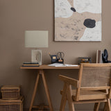 Travertine Rectangular Table Lamp