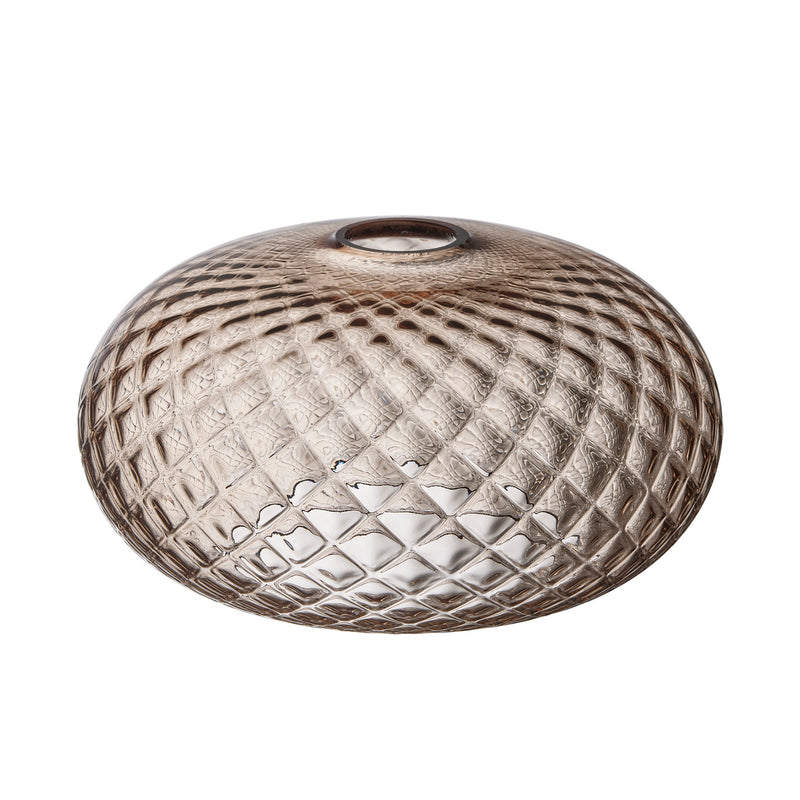 Chelsea Textured Glass Round Pendant Light - 10 Inch