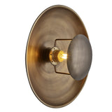 Boston Round Metal Diffuser Wall Light