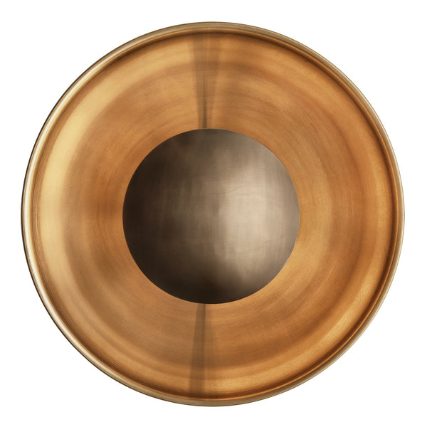 Boston Round Metal Diffuser Wall Light