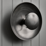 Boston Round Metal Diffuser Wall Light