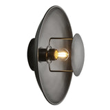 Boston Round Metal Diffuser Wall Light