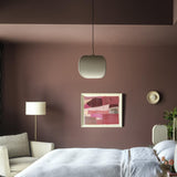 Bloxham Square Pendant Light - Natural - Brass