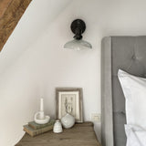 Brooklyn Glass Dome Wall Light - 8 Inch
