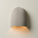 Ramsay Outdoor & Bathroom Cone Wall Light - Ivory