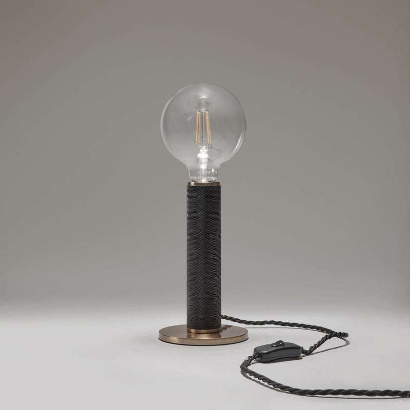 Knurled Edison Table Lamp