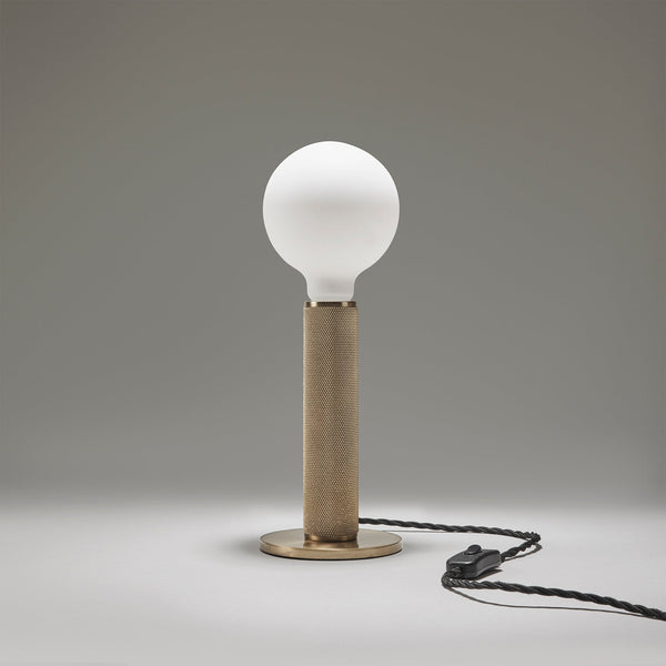 Knurled Edison Table Lamp