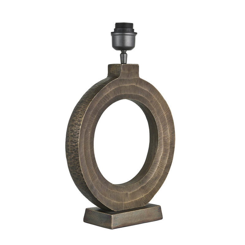 Ornate Circle Table Lamp