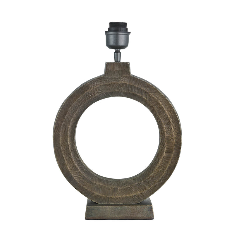 Ornate Circle Table Lamp