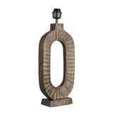 Ornate Oval Table Lamp