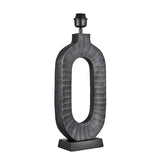 Ornate Oval Table Lamp
