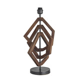 Wooden Geometric Polygon Table Lamp